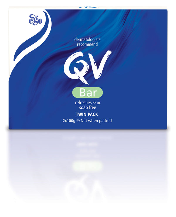 Ego QV Bar 100g Twin Pack