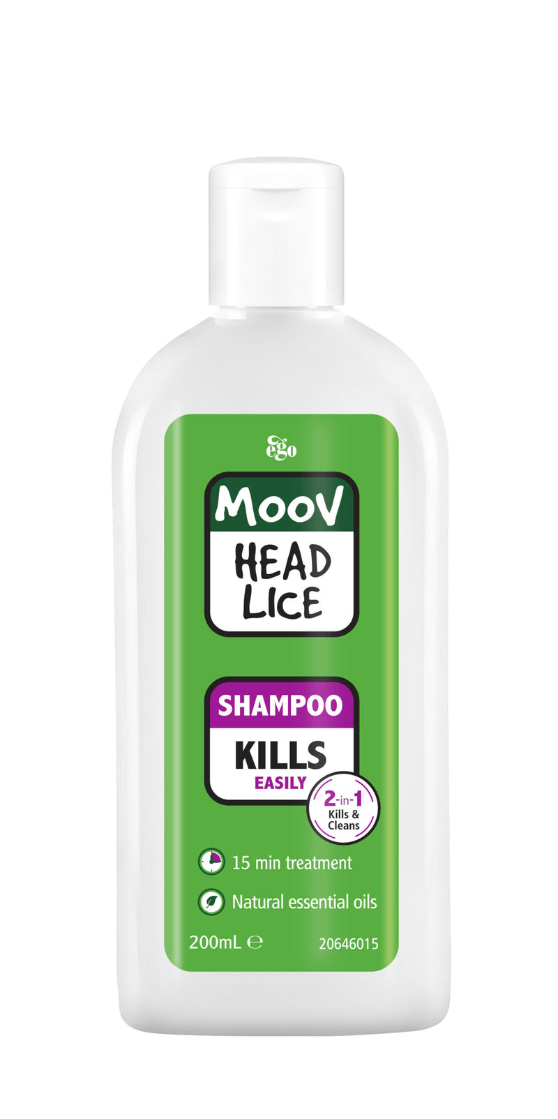 Ego Moov Head Lice Shampoo 200ml