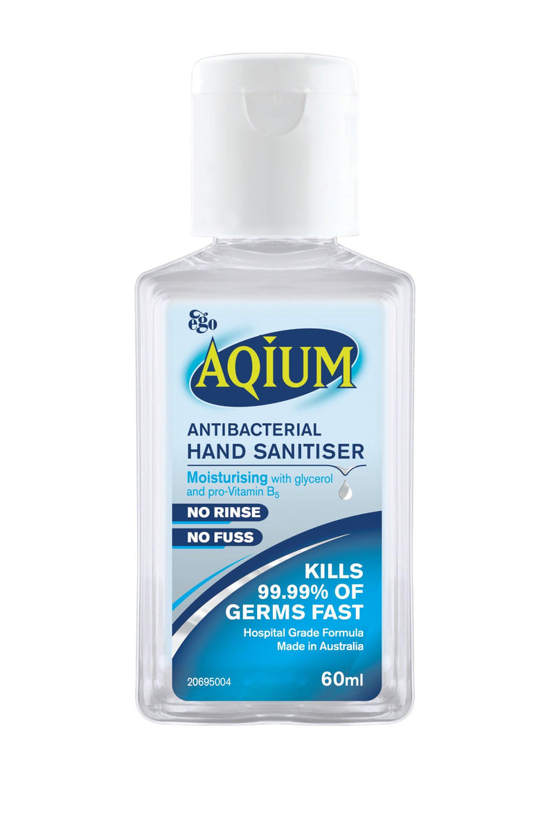 Aqium Hand Sanitiser 60ml - Aussie Pharmacy