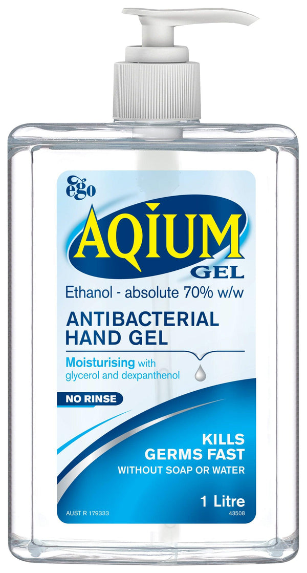 Aqium Hand Sanitiser 1L - Aussie Pharmacy