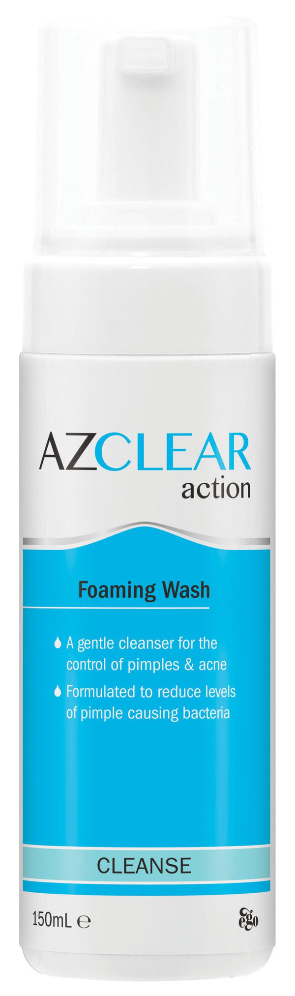 Azclear Action Foaming Wash 150ml - Aussie Pharmacy