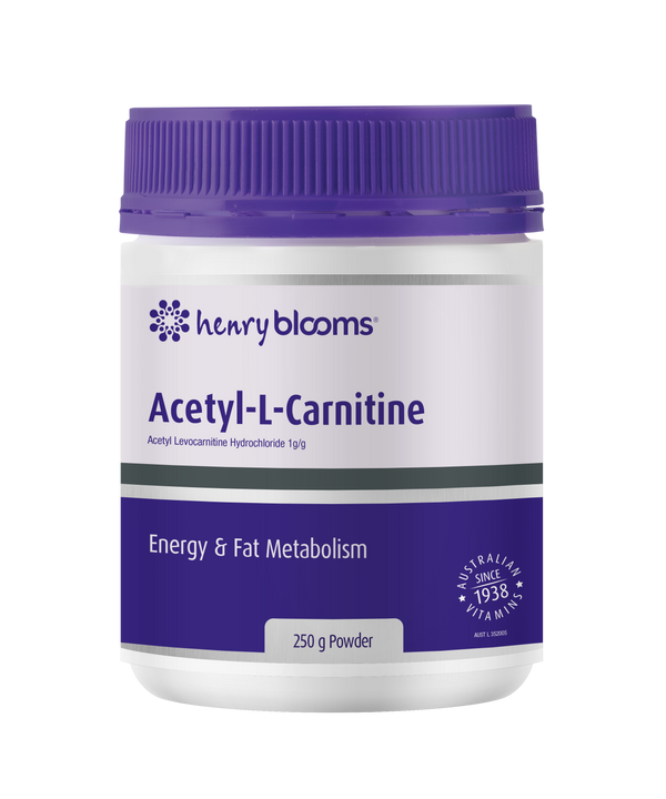 Henry Blooms Acetyl-L-Carnitine 250g Powder