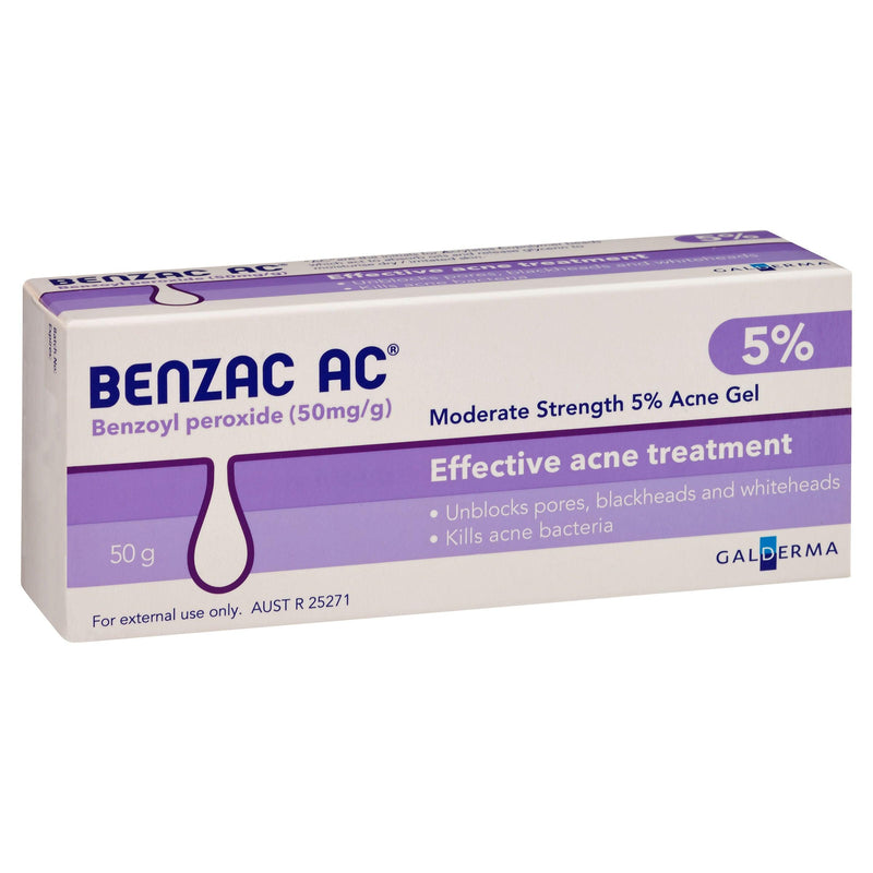 Benzac AC 5% Acne 60g - Aussie Pharmacy
