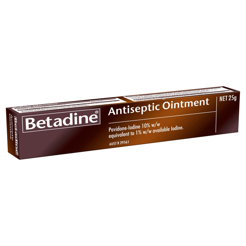 Betadine Antiseptic Ointment 25g - Aussie Pharmacy