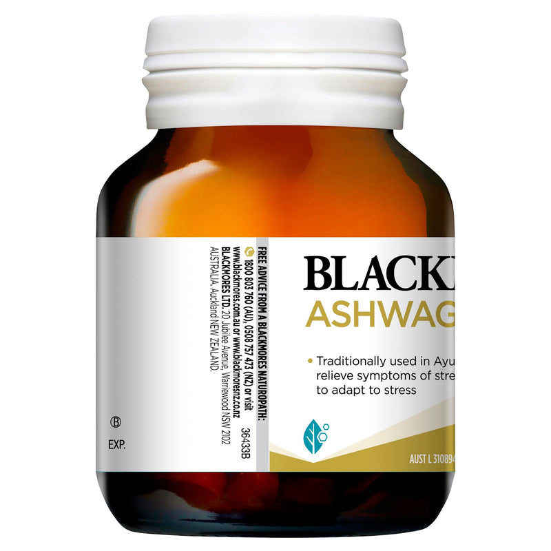 Blackmores Ashwagandha+ 60 Tablets - Aussie Pharmacy
