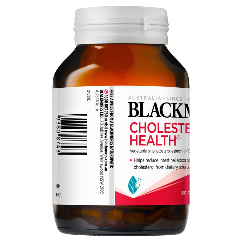 Blackmores Cholesterol Health 60 Capsules - Aussie Pharmacy