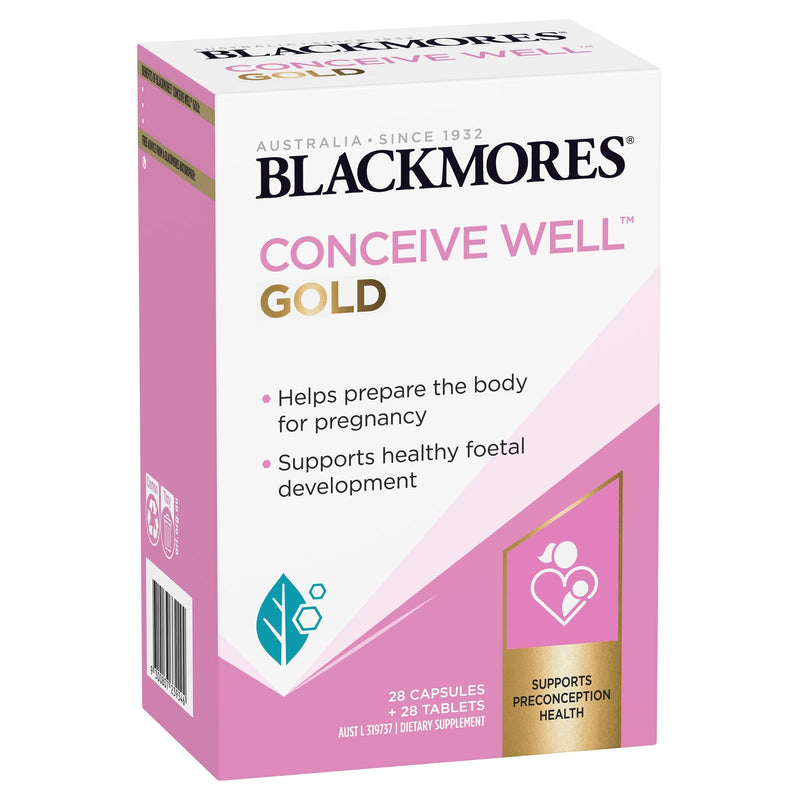 Blackmores Conceive Well Gold 56 Pack - Aussie Pharmacy