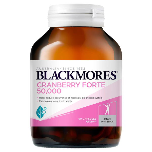 Blackmores Cranberry Forte 50,000 90 Capsules - Aussie Pharmacy