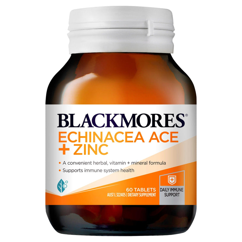 Blackmores Echinacea ACE + Zinc 60 Tablets - Aussie Pharmacy