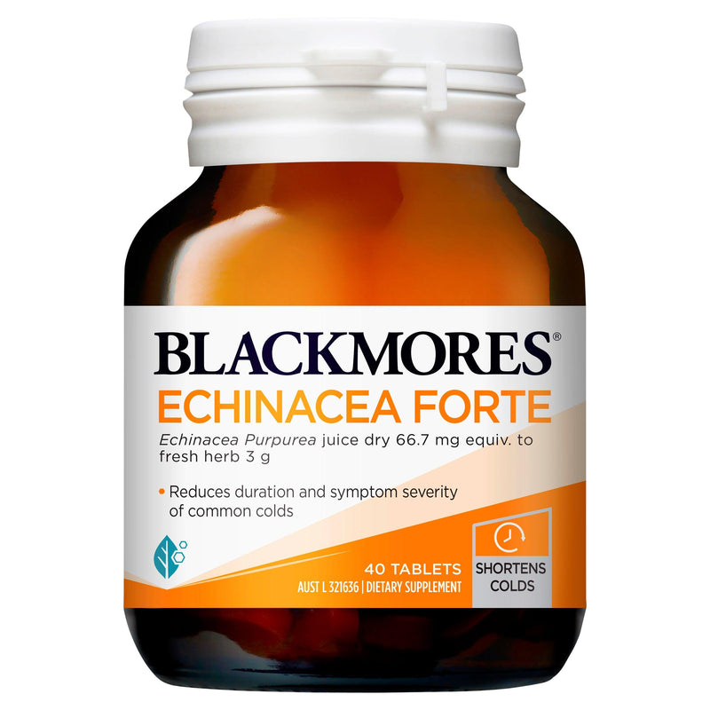 Blackmores Echinacea Forte 40 Tablets - Aussie Pharmacy
