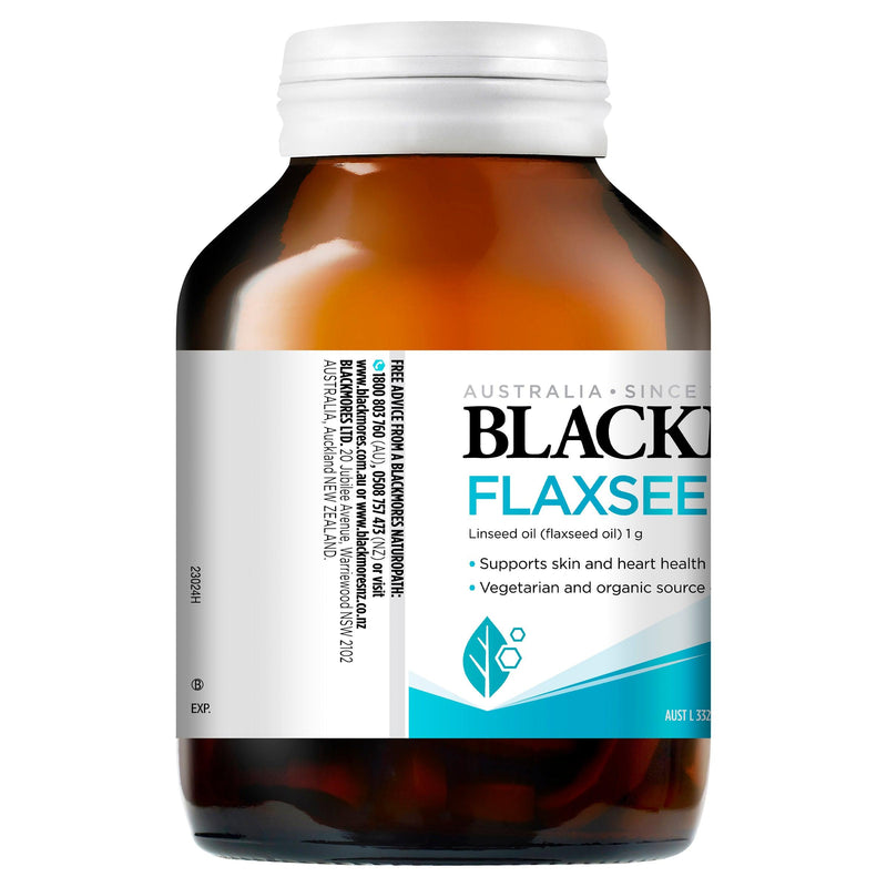 Blackmores Flaxseed Oil 100 Capsules - Aussie Pharmacy