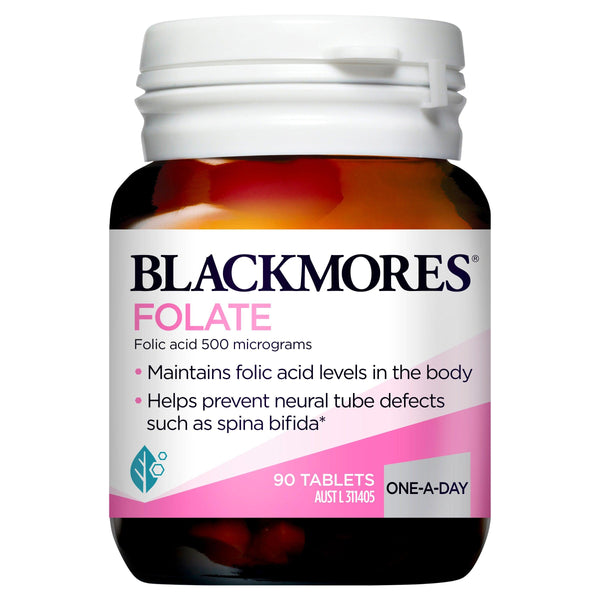 Blackmores Folate 90 Tablets - Aussie Pharmacy