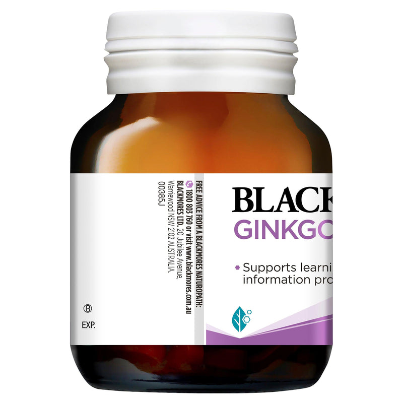 Blackmores Ginkgo Brahmi 40 Tablets - Aussie Pharmacy