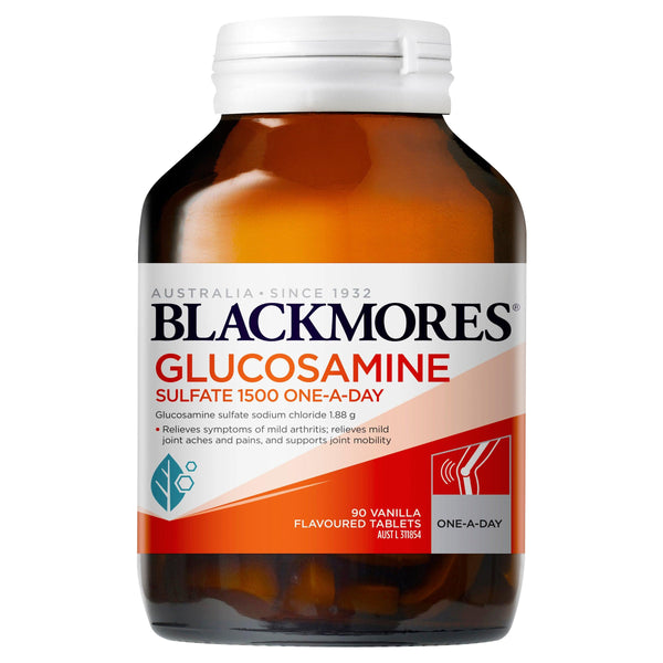 Blackmores Glucosamine Sulfate 1500 One-A-Day 90 Tablets - Aussie Pharmacy