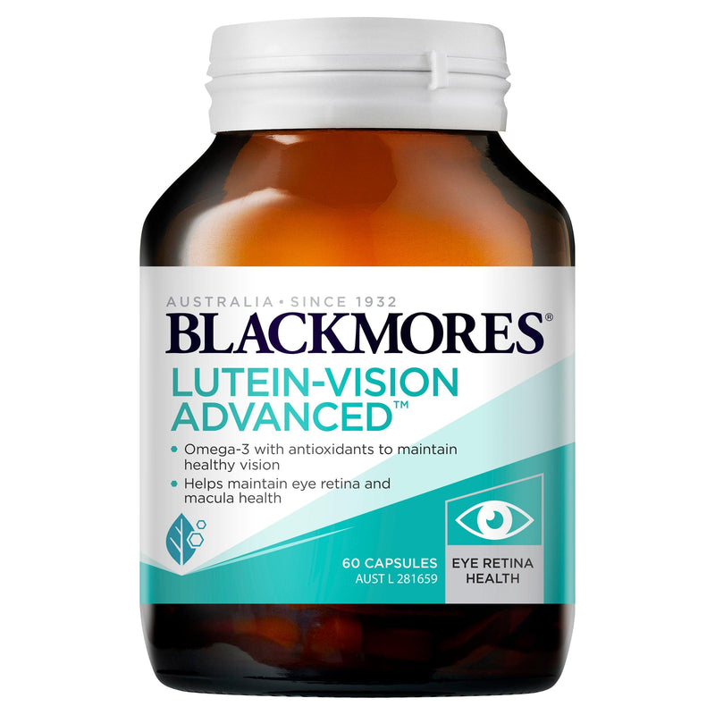Blackmores Lutein-Vision Advanced 60 Capsules - Aussie Pharmacy