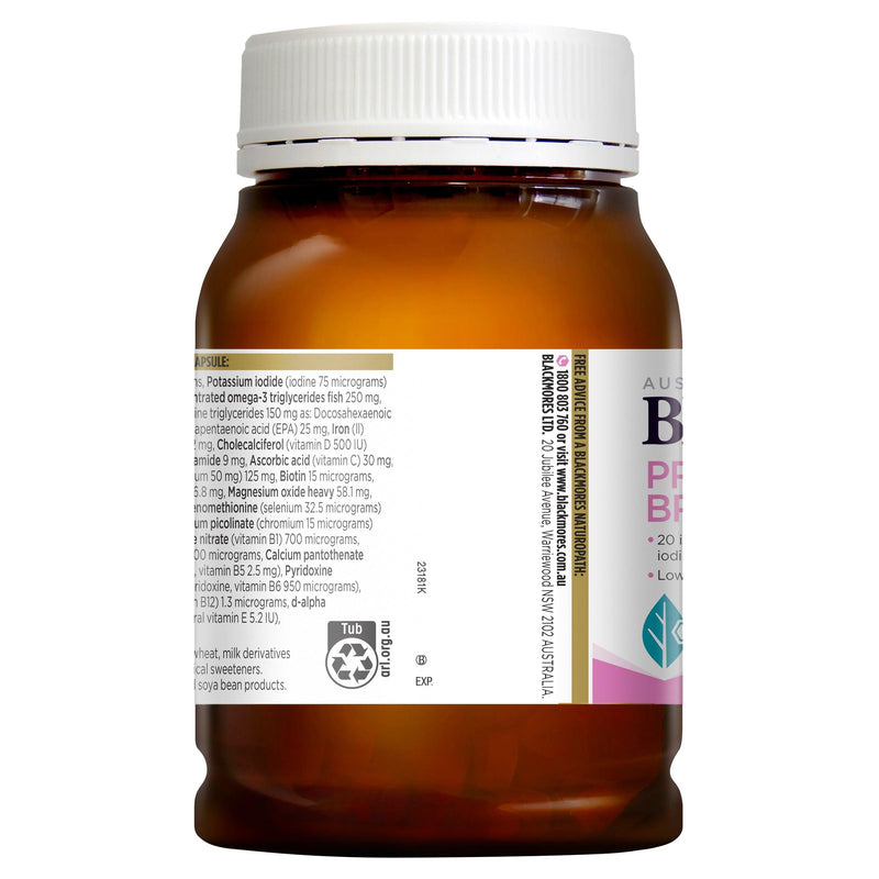 Blackmores Pregnancy and Breast-Feeding Gold 180 Capsules - Aussie Pharmacy