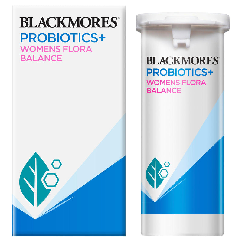 Blackmores Probiotics+ Womens Flora Balance 30 Capsules - Aussie Pharmacy