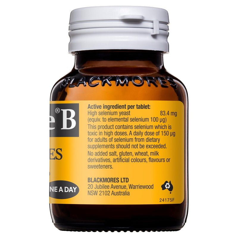 Blackmores Selemite B 100mcg (100) - Aussie Pharmacy