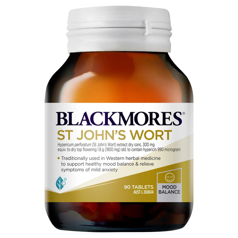 Blackmores St John's Wort 90 Tablets - Aussie Pharmacy