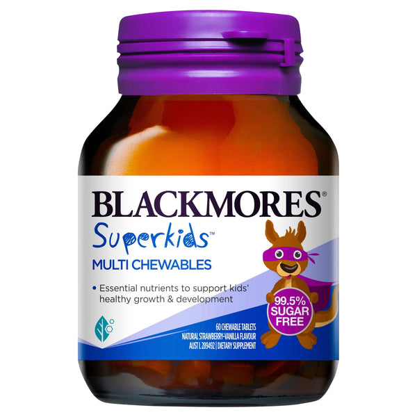 Blackmores Superkids Multi Chewables 60 Tablets - Aussie Pharmacy