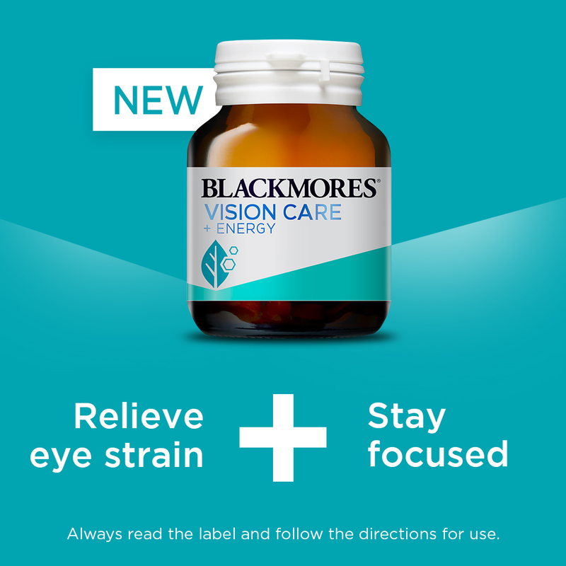 Blackmores Vision Care + Energy 60 Capsules
