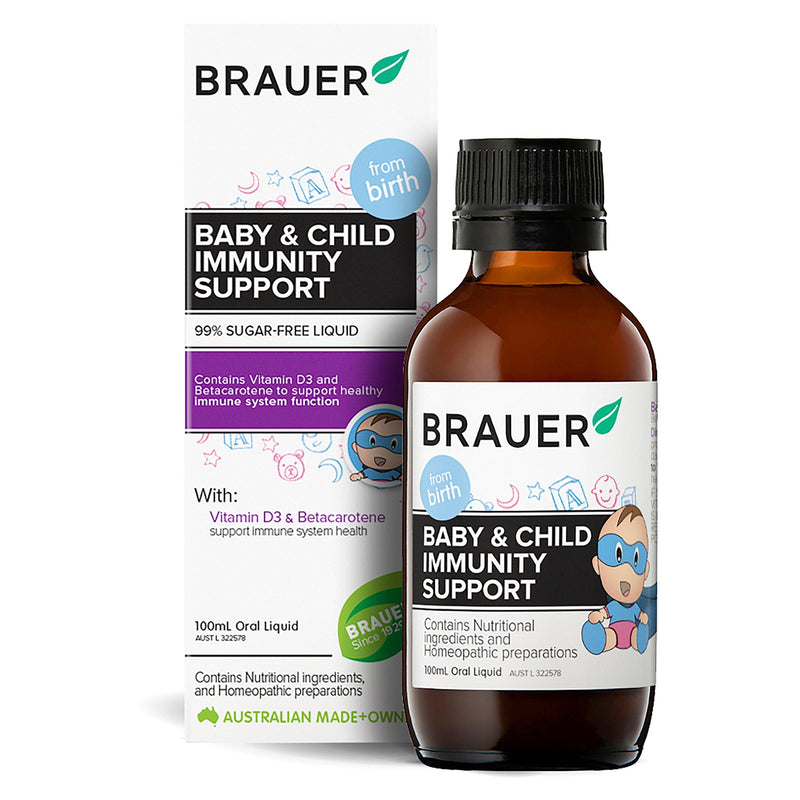 Brauer Baby & Child Immunity Support 100ml - Aussie Pharmacy