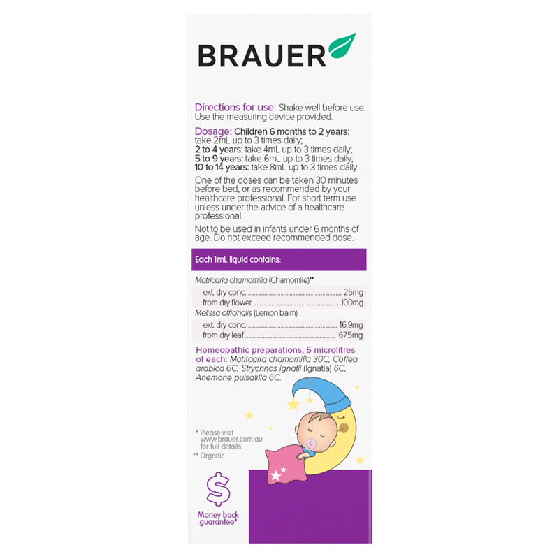Brauer Baby & Child Sleep 100mL - Aussie Pharmacy