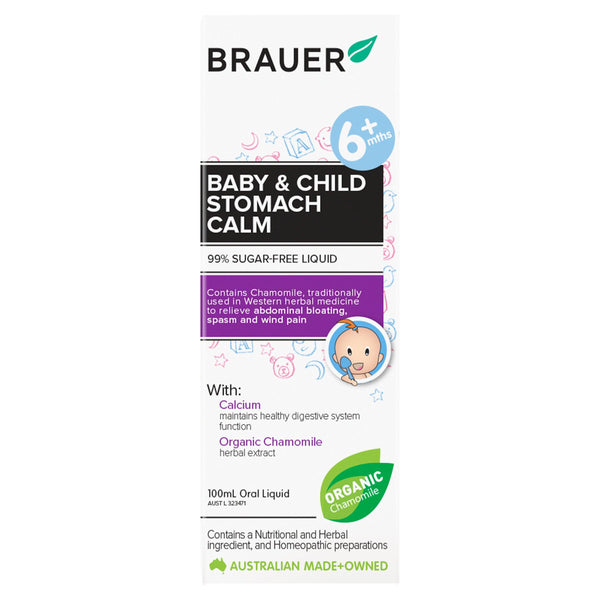 Brauer Baby & Child Stomach Calm 100ml - Aussie Pharmacy
