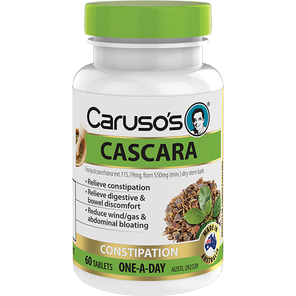 Caruso's Cascara 60 Tablets