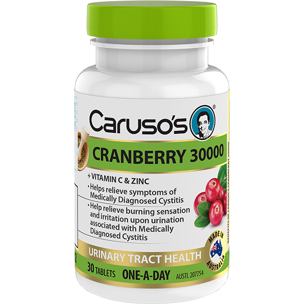 Caruso's Cranberry 30000 30 Tablets