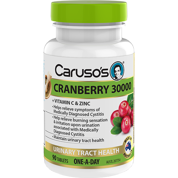 Caruso's Cranberry 30000 90 Tablets
