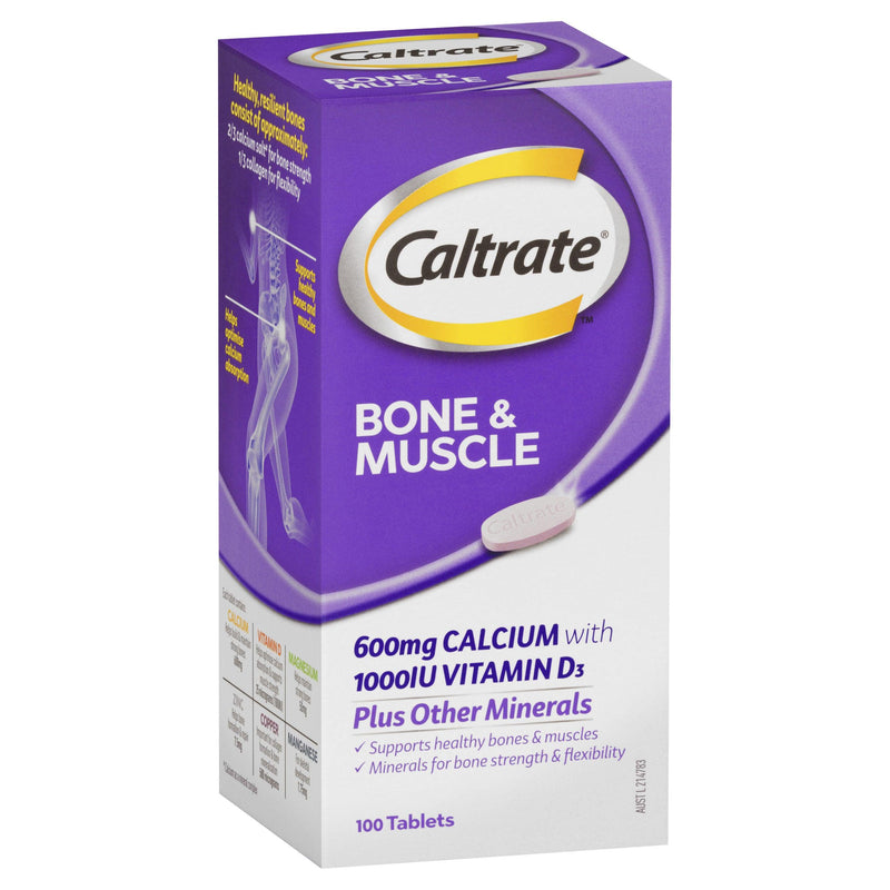Caltrate Bone & Muscle 100 Tablets - Aussie Pharmacy