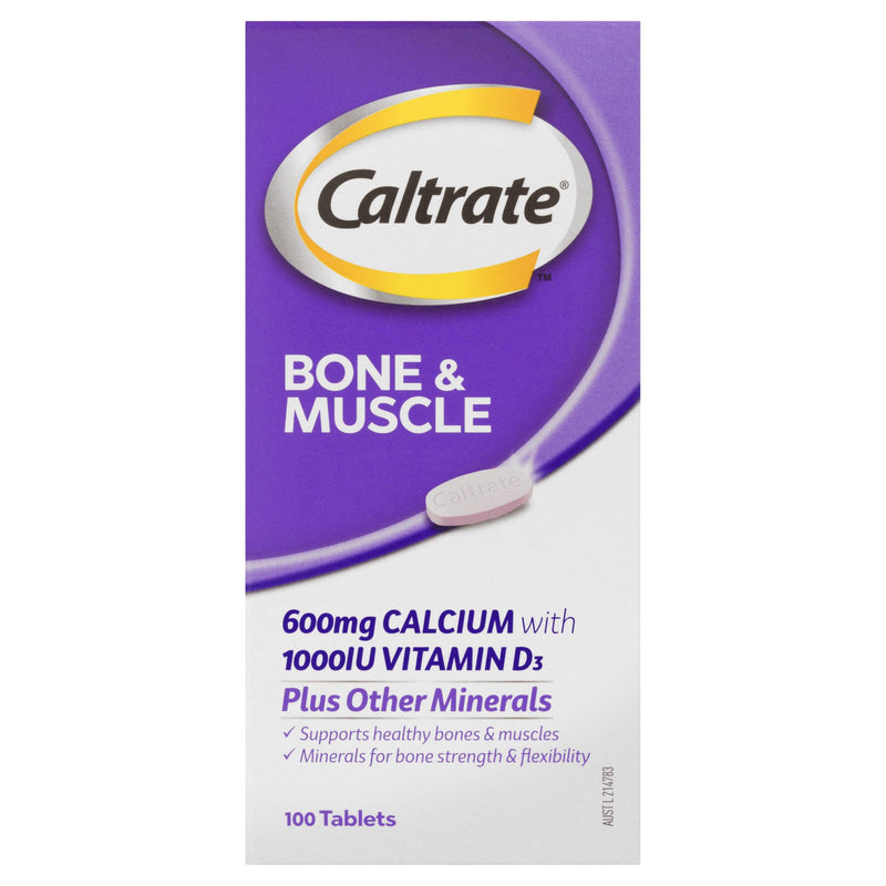 Caltrate Bone & Muscle 100 Tablets - Aussie Pharmacy