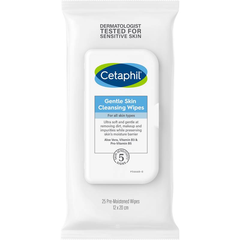 Cetaphil Gentle Skin Cleansing Wipes 25