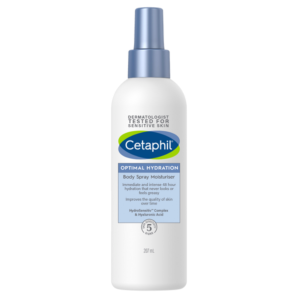 Cetaphil Optimal Hydration Body Spray Moisturiser 207ml