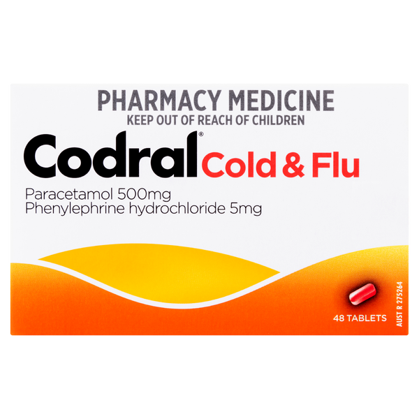Codral Cold & Flu Tablets 48
