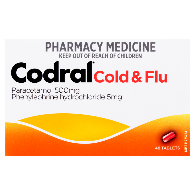 Codral Cold & Flu Tablets 48