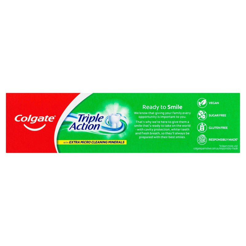 Colgate Toothpaste Triple Action 110g - Aussie Pharmacy
