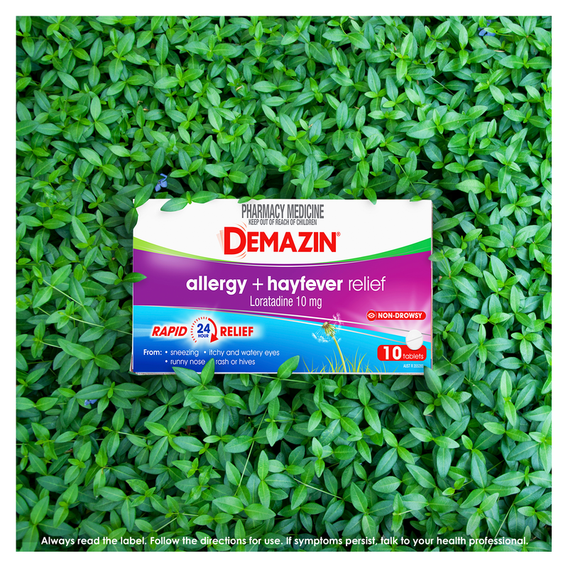Demazin Allergy + Hayfever Relief 60 Tablets
