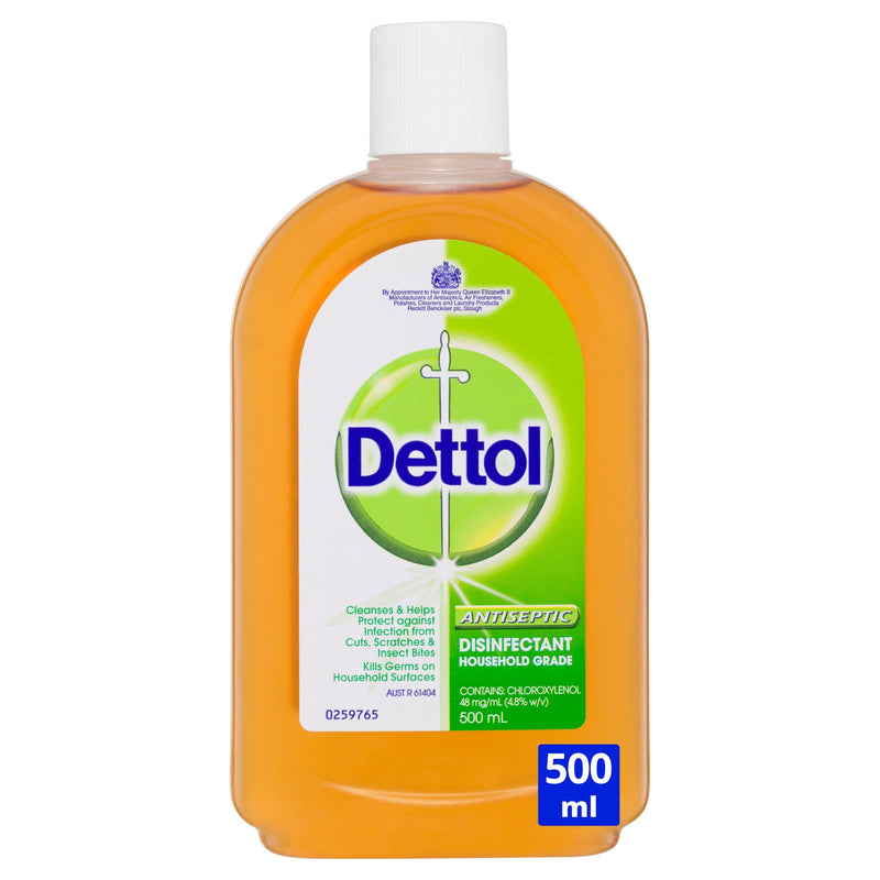 Dettol Antiseptic Disinfectant Liquid 500ml - Aussie Pharmacy