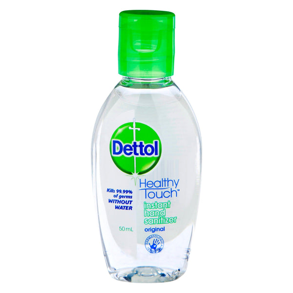 Dettol Healthy Touch Liquid Antibacterial Instant Hand Sanitiser 50mL - Aussie Pharmacy