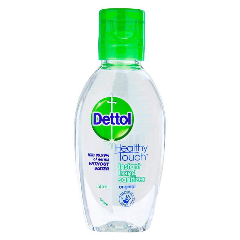 Dettol Healthy Touch Liquid Antibacterial Instant Hand Sanitiser 50mL - Aussie Pharmacy
