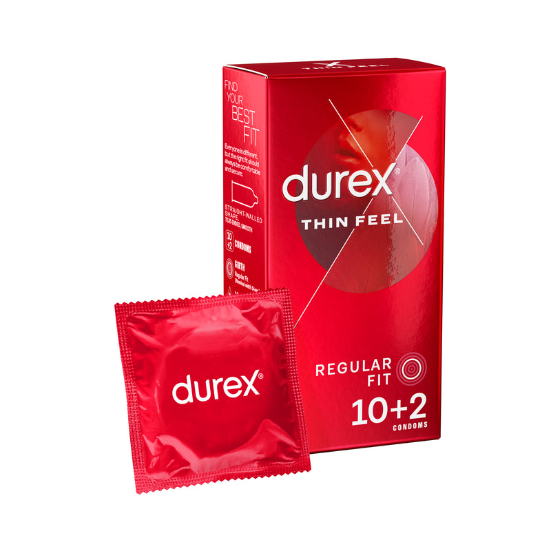 Durex Thin Feel Latex Condoms 10