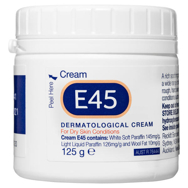 E45 Dermatological Cream for Dry Skin 125g