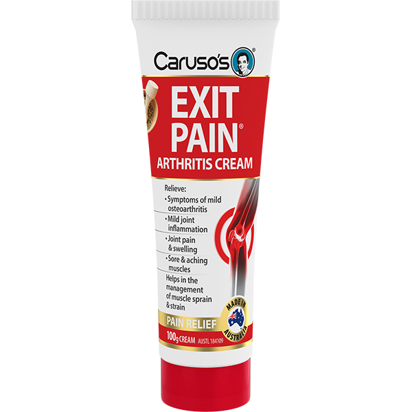 Caruso's Exit Pain Arthritis Cream 100g