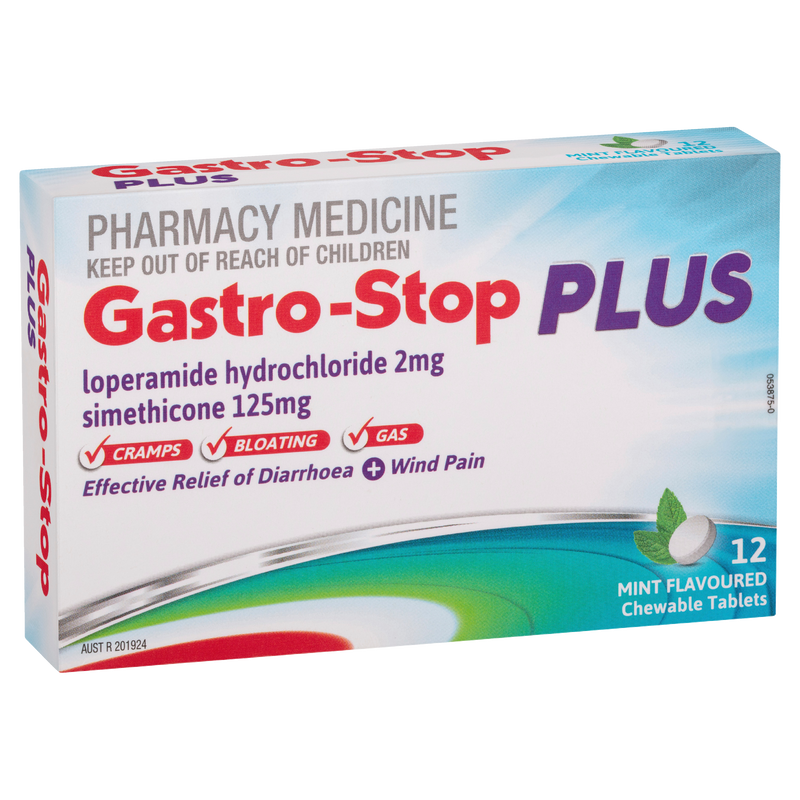 Gastro-Stop Plus Chewable 12 Tablets