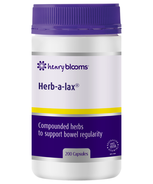 Henry Blooms Herb-a-Lax 200 Capsules