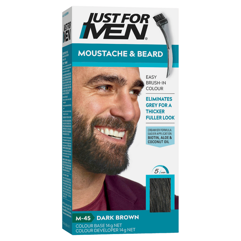 Just For Men Moustache & Beard M45 Dark Brown