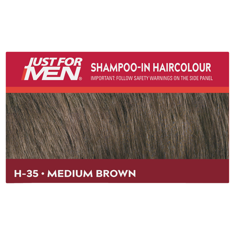 Just For Men Shampoo-In Haircolour H-35 Medium Brown