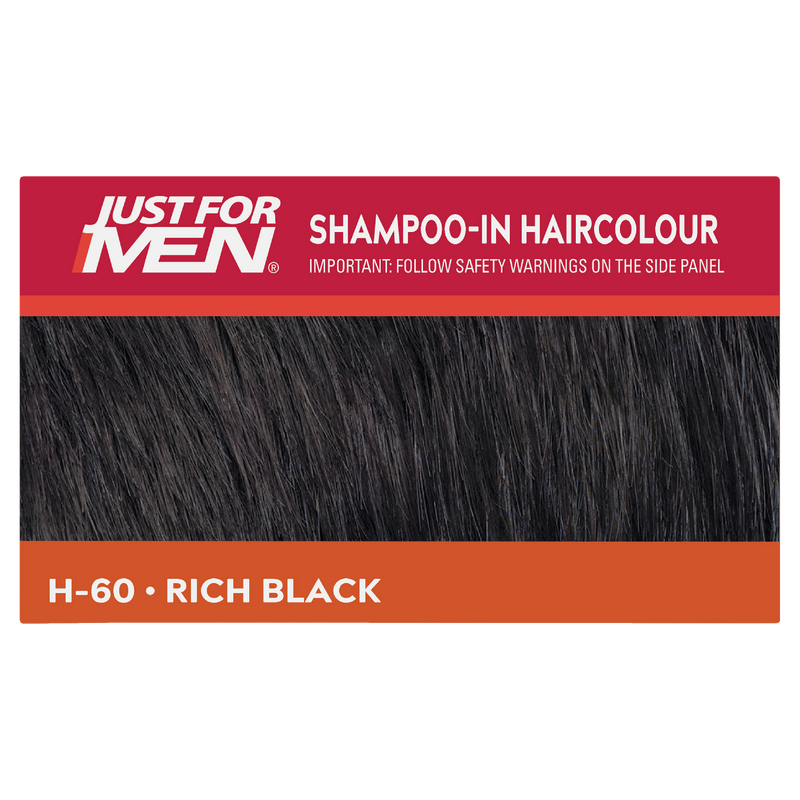 Just For Men Shampoo-In Haircolour H-60 Rich Black
